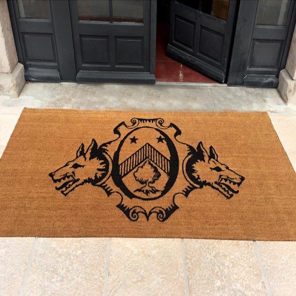 tapis paillasson logo