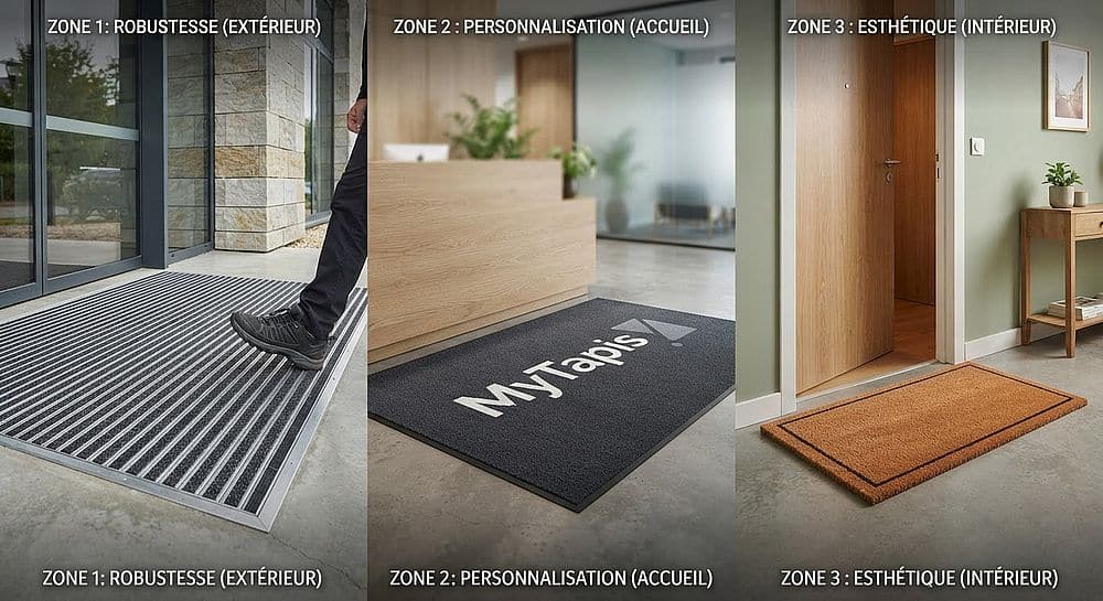 types tapis passage